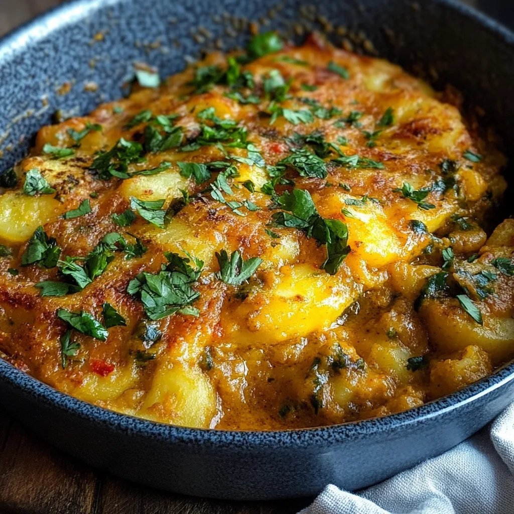 Masala Scalloped Potatoes