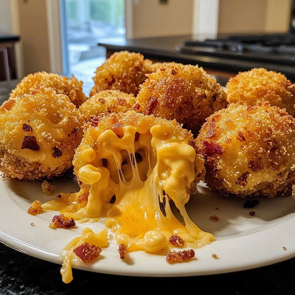 Fried Mac and Cheese Bites