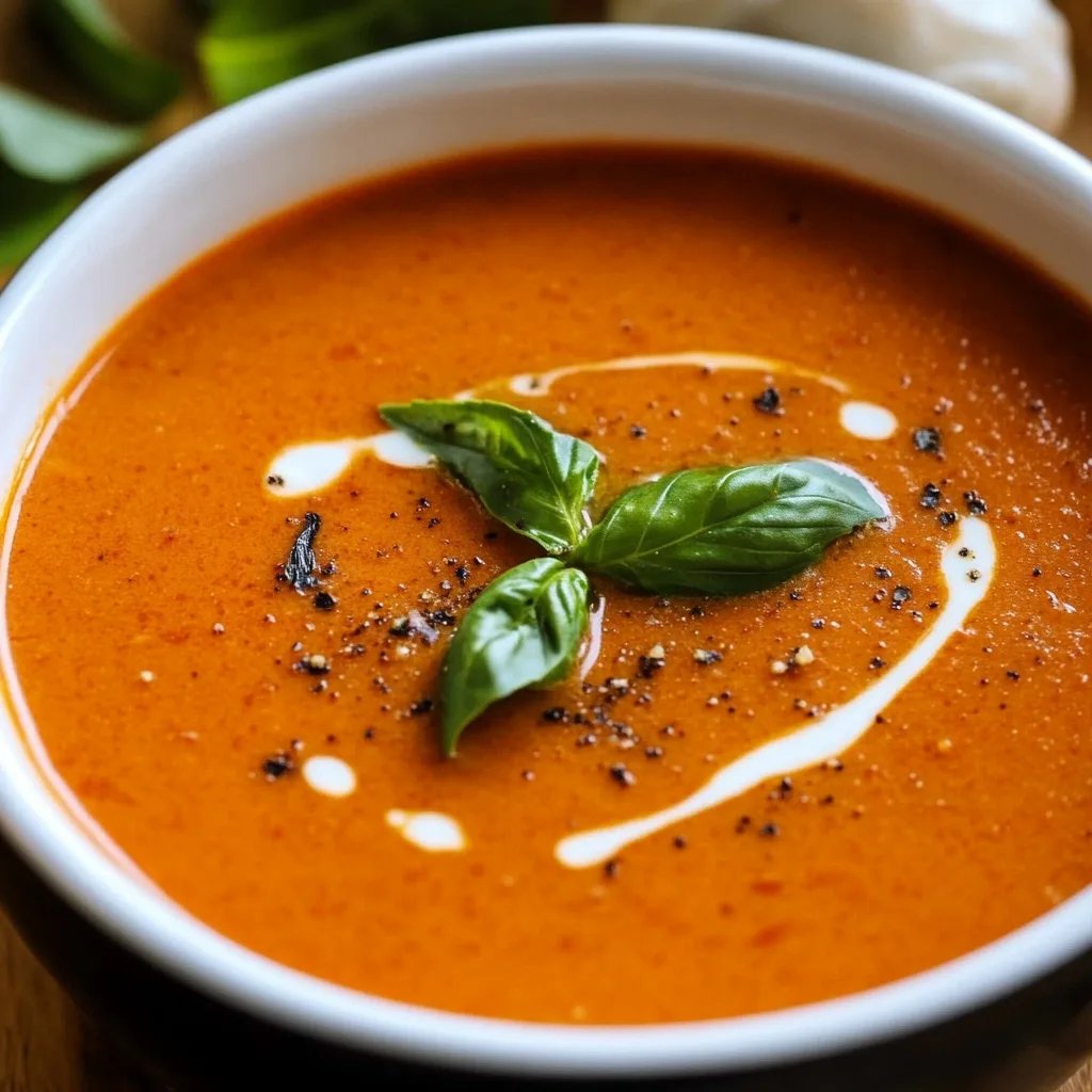Easy Homemade Tomato Soup (30 Minutes)
