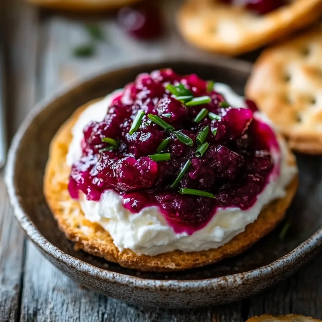 Cranberry Cream Cheese Dip