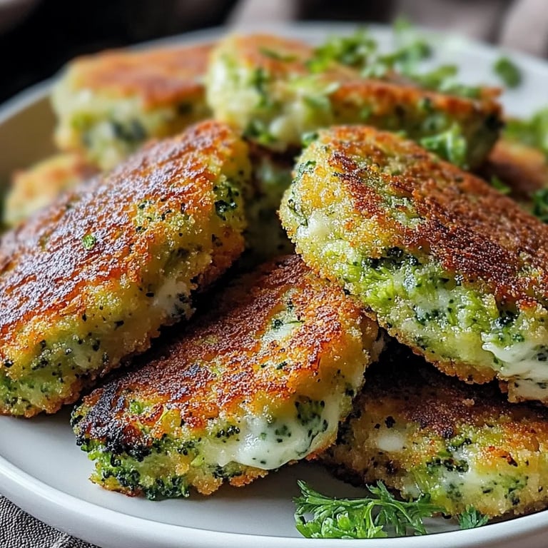 Easy Broccoli Cheese Patties Recipe