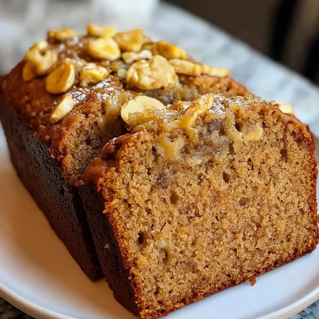 Eggless Banana Bread