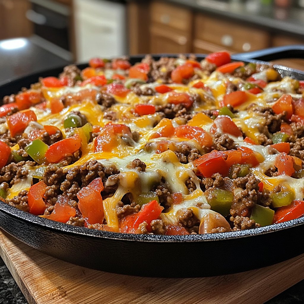 Ground Beef Skillet Cozy Dinner