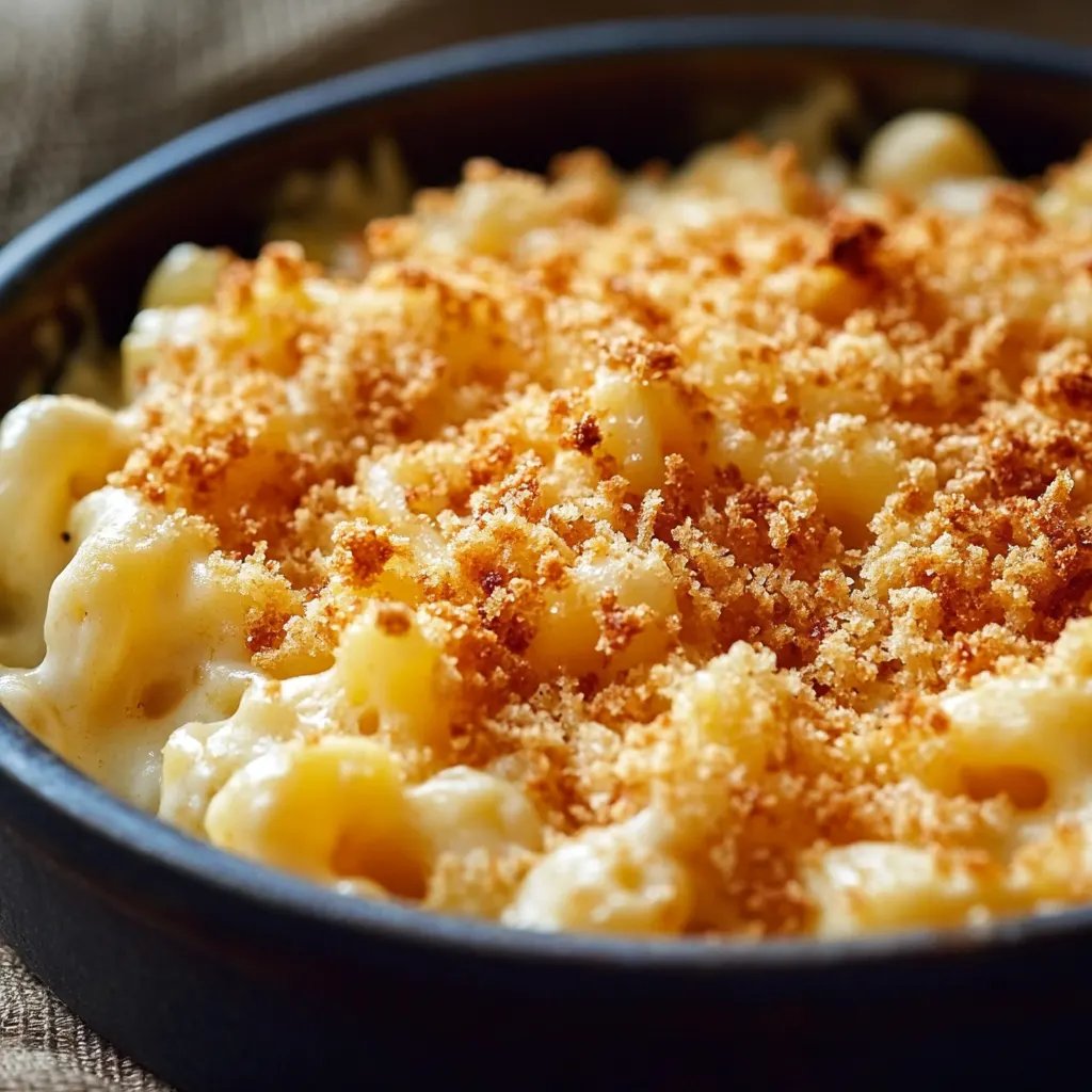 Mac and Cheese Crispy Breadcrumbs