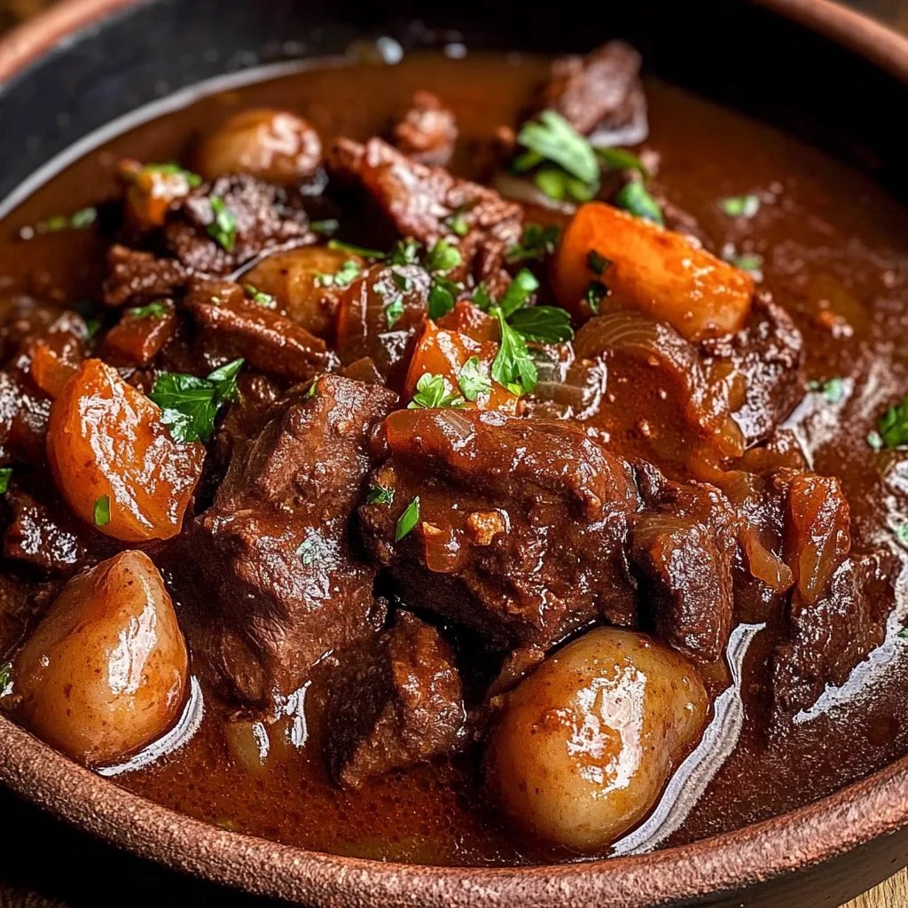 Classic Beef Bourguignon